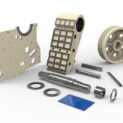 COMPONENTS ASSY METSO JAW