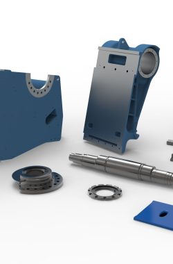 COMPONENTS ASSY SANDVIK JAW (SVEDALA)