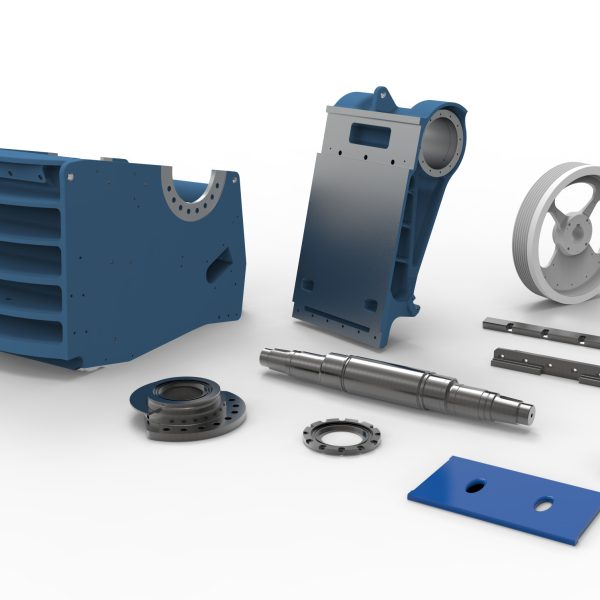 COMPONENTS ASSY SANDVIK JAW (SVEDALA)
